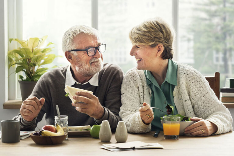 dental patients smiling with their new dental implants